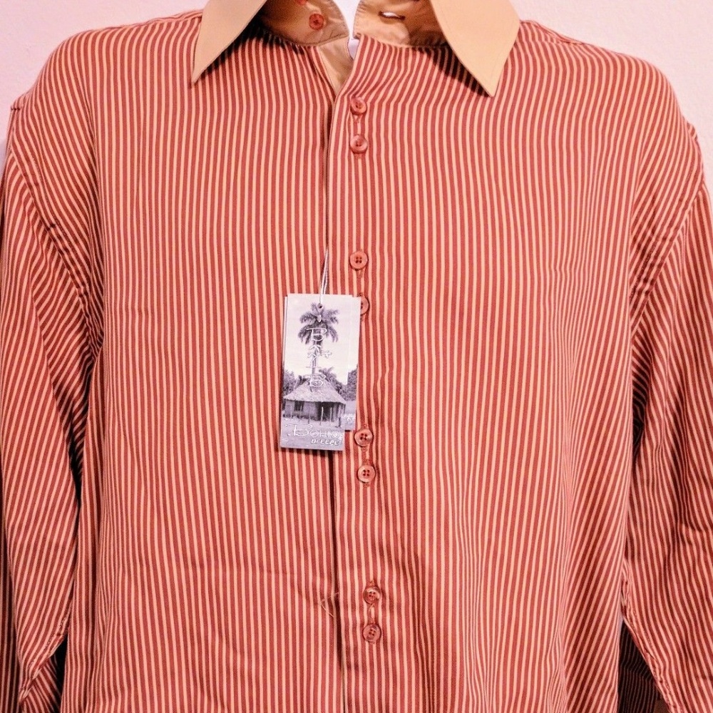 BOHIO BREEZE dark maize long sleeve shirt Large